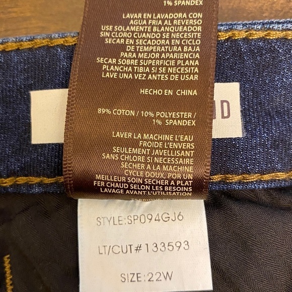 Kut From The Kloth 22W Boyfriend Jeans Stretch Womens High Rise SP094GJ6 - Picture 11 of 13